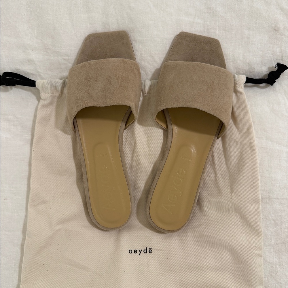 Aeyde Anna Suede Mules, 39 - Picture 9 of 12